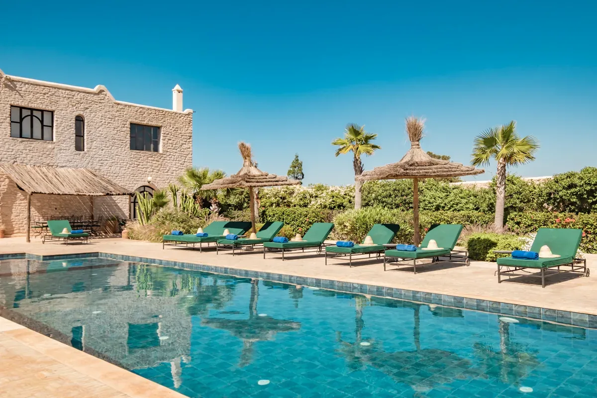 Espace extérieur pour événements près de la villa spa