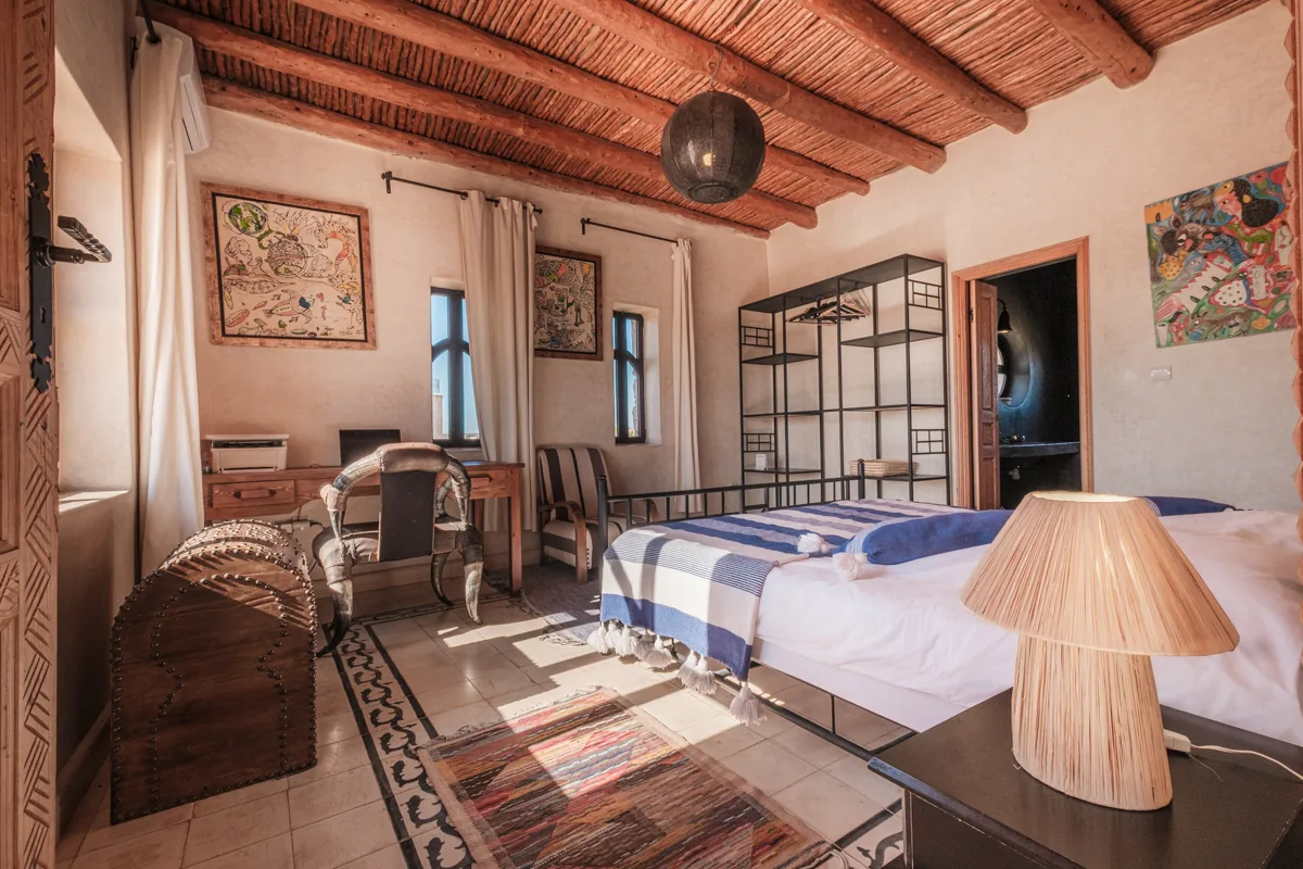 Suite lumineuse dans une maison de vacances à Essaouira