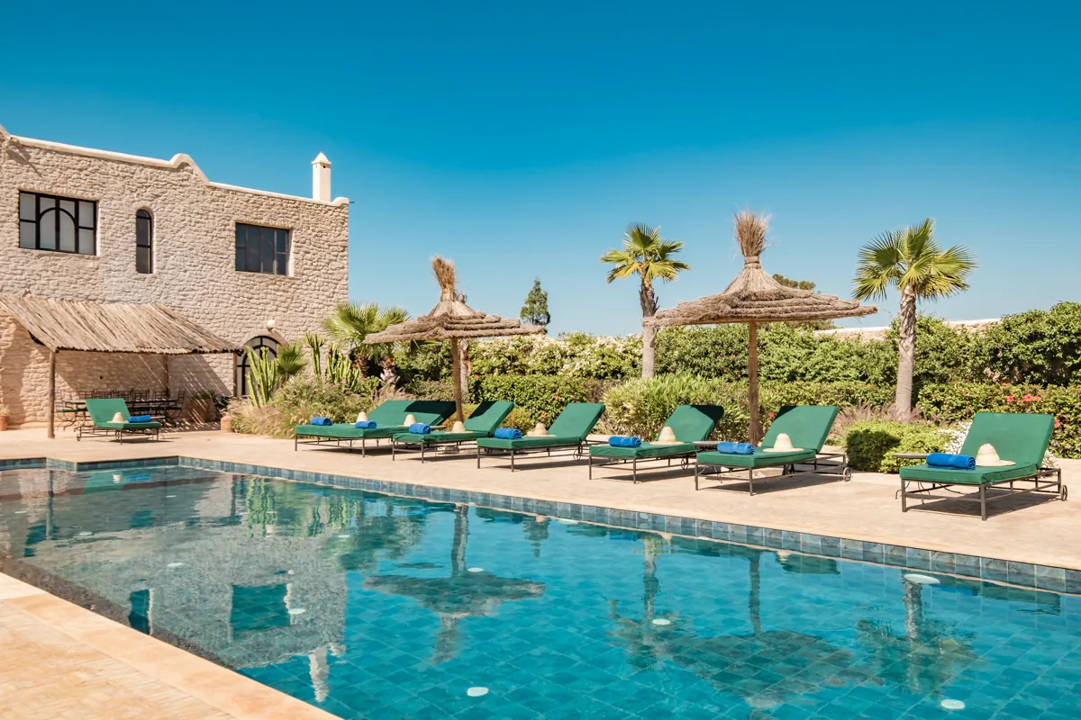 Décor soigné pour une location villa Essaouira confortable