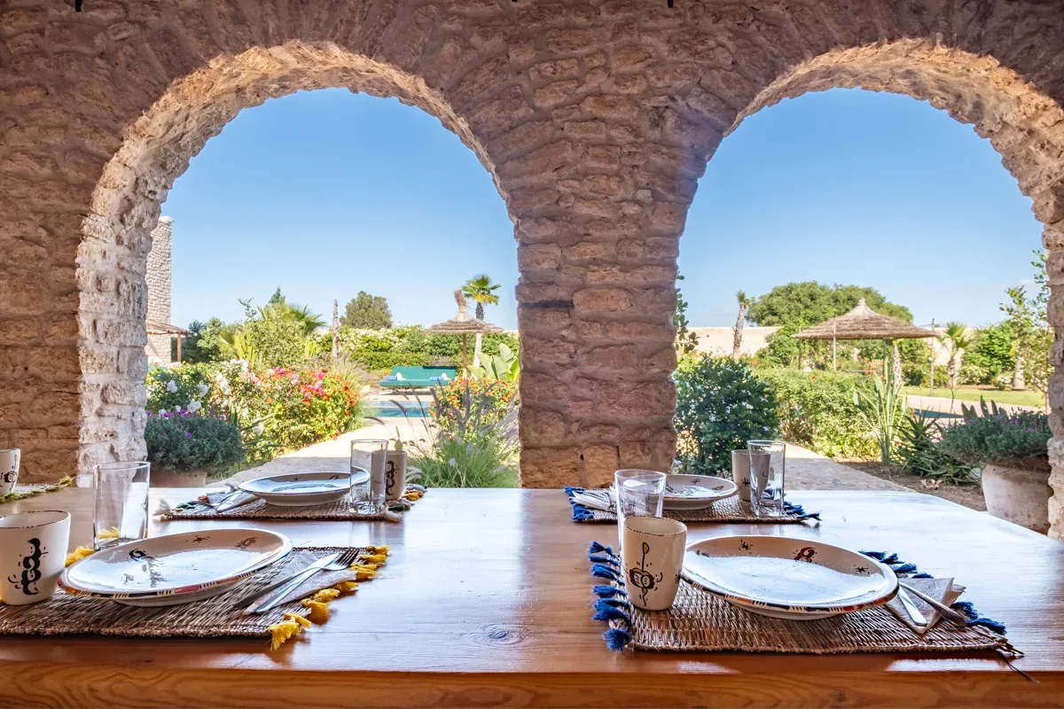Salon accueillant pour vacances entre amis à Essaouira