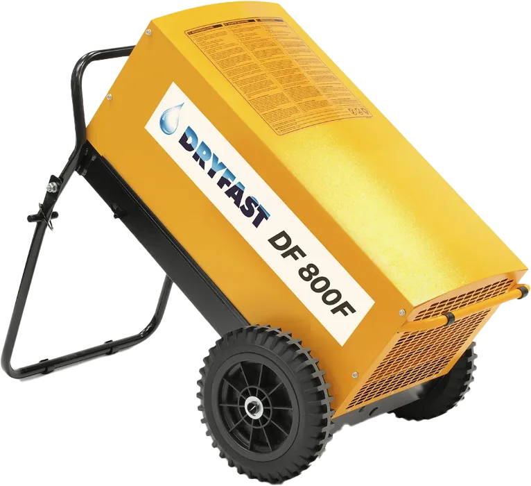 Photo produit du déshumidificateur Dryfast DF800F sur fond blanc
